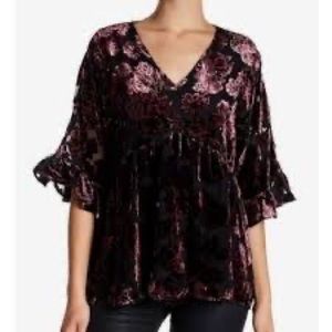 DR2, velvet, plum, size small